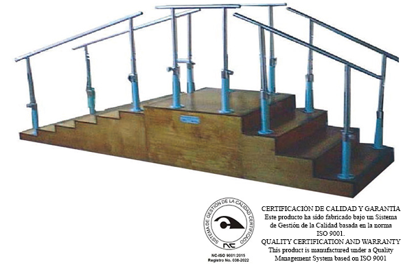 ESCALERA CON BARANDAS