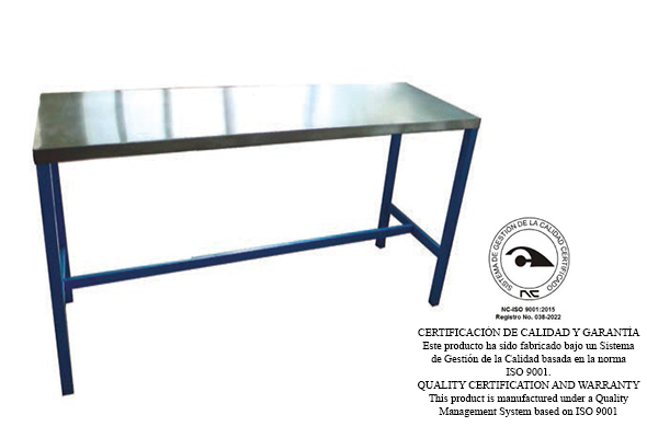 MESA DE RECONOCIMIENTO PLANA – MODELO MRP 0502