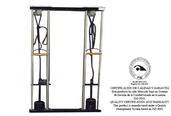 POLEA DE PARED DOBLE – MODELO PPD – 05105