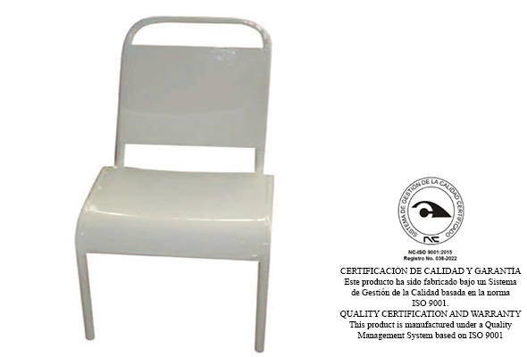 SILLA CLÍNICA METÁLICA