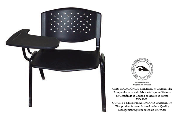 SILLA FIJA C/ PALETA – MODELO 214-P