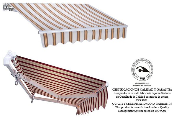 TOLDOS BRAZOS EXTENSIBLES