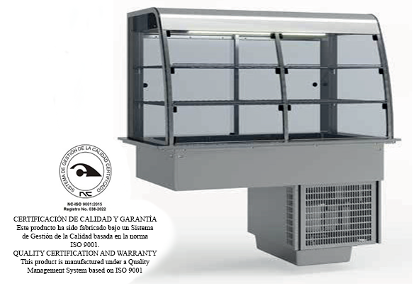 VITRINA EXPOSITORA REFRIGERADA